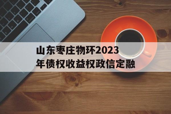 山东枣庄物环2023年债权收益权政信定融