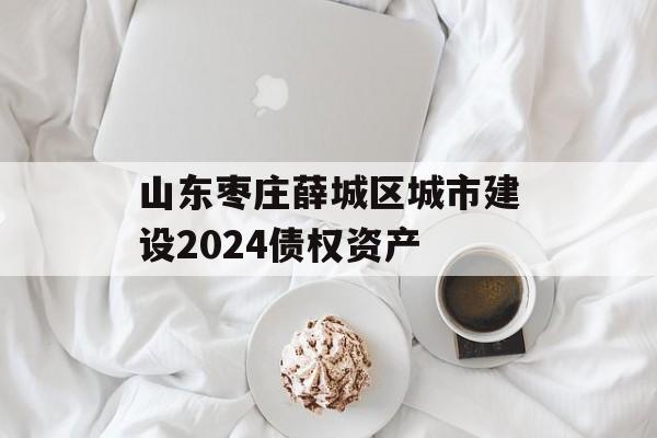 山东枣庄薛城区城市建设2024债权资产