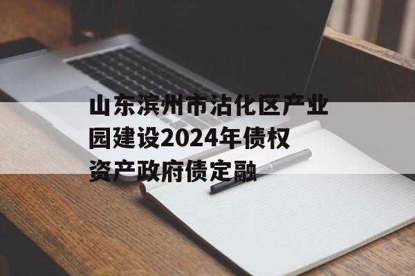 山东滨州市沾化区产业园建设2024年债权资产政府债定融