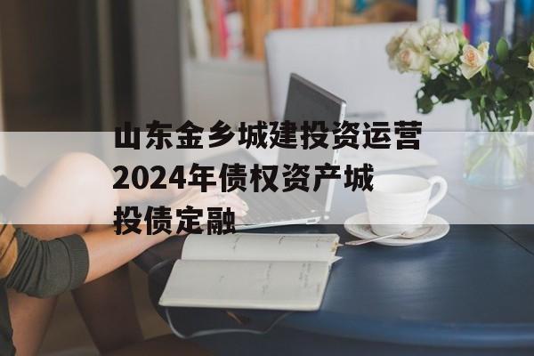 山东金乡城建投资运营2024年债权资产城投债定融